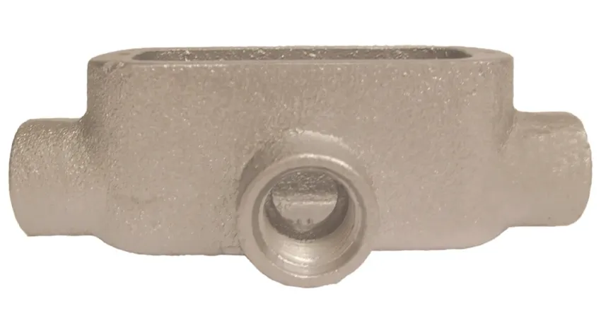 CAJA CONDULET FORM 5 TIPO T HIERRO 2-1/2" UL