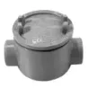 CAJA REDONDA TIPO GUAC AL. 3/4" COVER Ø3'' NEMA 7, CL1 DIV1&2, UL