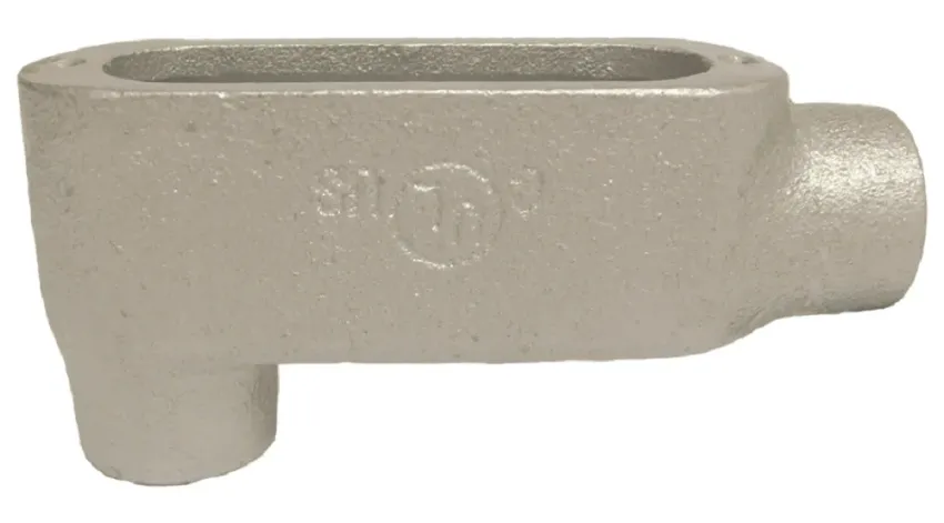 CAJA CONDULET FORM 5 TIPO LB HIERRO 3" HDG, UL