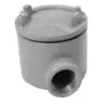 CAJA REDONDA TIPO GUAE AL. 1-1/4" COVER Ø3'' NEMA 7, CL1 DIV1&2