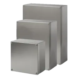 CAJA DE DISTRIBUCIÓN SJIC ACERO 12"X12"X6" SS316, IP66/NEMA 4X/cCSAus/ATEX/IECEx
