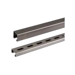 CANAL STRUT ALTO RANURADO ACERO 1-5/8"X1-5/8"X10FT e:2.6mm SS304