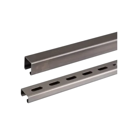 CANAL STRUT ALTO RANURADO ACERO 1-5/8"X1-5/8"X10FT e:2.6mm SS304