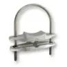 ABRAZADERA U-BOLT P/TUBO Ø4-3/16" UL