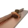 CONECTOR MECANICO CU TIPO GBM P/CABLE 2/0AWG-250MCM A BARRA 1/4" PERNO 1/2" UL