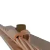 CONECTOR MECANICO CU TIPO GBM P/CABLE 2/0AWG-250MCM A BARRA 1/4" PERNO 1/2" UL