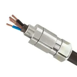 CONECTOR P/CABLE ARM. SWA 1/2" LT. NIQ. CL.1 DIV.2