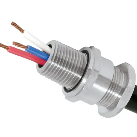 CONECTOR P/CABLE NO ARM. 1/2" R: 3.20-7.20mm NICKEL PLATED BRASS