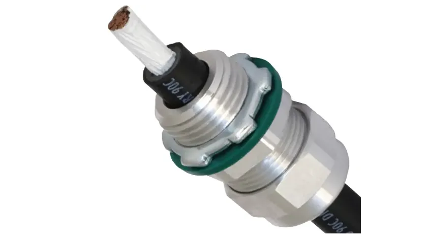 PRENSAESTOPA DE ACERO DE 3/4" RANGO 0.30"-0.54" EG, IP68/NEMA 4X, CSA/UL