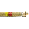 ACOPLE FLEXIBLE M-M 1"X21", ACERO INOX AISI/LATON, CL1 DIV1&2, UL