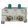 BLOQUE DE CONTACTO P/PULSADOR 2NO, 600V, CSA/UL