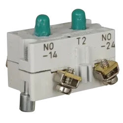 BLOQUE DE CONTACTO P/PULSADOR 2NO, 600V, CSA/UL