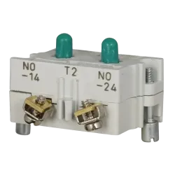 BLOQUE DE CONTACTO P/PULSADOR 2NO, 600V, CSA/UL