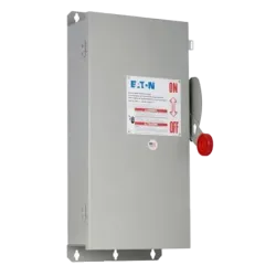 DISCONNECT SWITCH DH S/FUSIBLE ACERO 3X100A+T 277/480-600V, IP66 NEMA 12/3R, UL