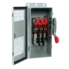 DISCONNECT SWITCH DH S/FUSIBLE ACERO 3X30A+T 277/480-600V, IP66 NEMA 12/3R, UL