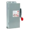 DISCONNECT SWITCH DH S/FUSIBLE ACERO 3X30A+T 277/480-600V, IP66 NEMA 12/3R, UL