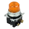 LUZ PILOTO LED AMBAR 120VAC, HEAVY DUTY, 30.5mm