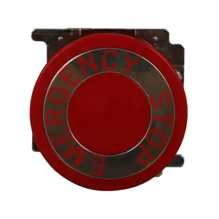 PULSADOR EMERGENCIA C/BOTON 40mm OPERADOR PUSH-PULL 1NO+1NC DE 30.5mm