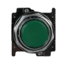 PULSADOR RASANTE HEAVY DUTY COLOR VERDE, 1NO, 30.5mm
