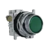PULSADOR RASANTE HEAVY DUTY COLOR VERDE, 1NO, 30.5mm