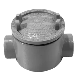 CAJA REDONDA TIPO GUAC AL. 1-1/2" COVER Ø5'' NEMA 7, CL1 DIV1&2, UL