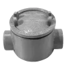 CAJA REDONDA TIPO GUAC AL. 1-1/4" COVER Ø5'' NEMA 7, CL1 DIV1&2, UL