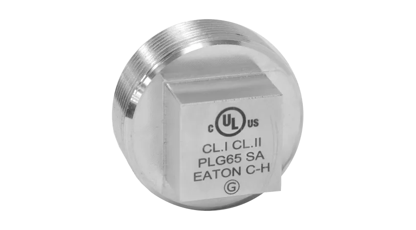 TAPON CABEZA CUADRADA ALUMINIO 1-1/4" CL1 DIV1&2, UL