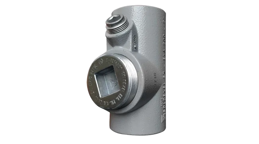 SELLO CORTAFUEGO VERT/HOR H-H ALUMINIO 2-1/2", CL1 DIV1&2, UL