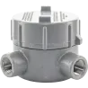 CAJA REDONDA TIPO GUAL HIERRO 1" COVER Ø3'' NEMA 7, CL1 DIV1&2, UL