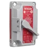 TAPA C/SWITCH P/ESTACION CTRL SERIE XS AL 2X20A 120-277V, NEMA 7, CL1 DIV1&2, UL