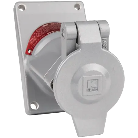 TOMACORRIENTE UGR AL. 2X20A+T 250VAC, NEMA 3/7/9, CL1 DIV1&2, UL
