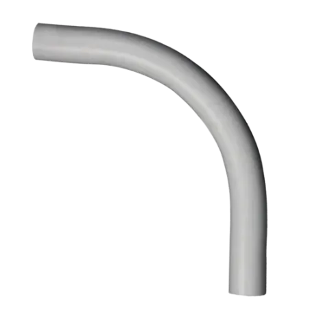 CURVA EXTREMO LISO PVC SCH40 3/4"X90° ETL