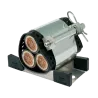 ABRAZADERA CABLE CLEAT CYCLONE I AL. SINGLE  Ø45-60mm / TREFOIL Ø30-41mmI EC 61914