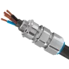 CONECTOR P/CABLE ARM. TIPO E1FW R: 54.6-65.8mm LT. NIQ. 2-1/2" IP68, CL1 DIV2, IECEx/CSA