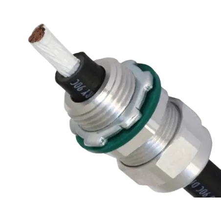 PRENSAESTOPA DE ALUMINIO DE 1-1/2" RANGO 1.22"-1.49" IP68/NEMA 4X, CSA/UL