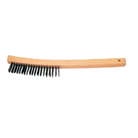 CEPILLO DE MADERA CON CERDAS DE ALAMBRE