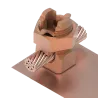 CONECTOR TIERRA CABLE A PLANO 1AWG-4/0AWG PERNO 1-3/4" UL