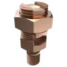 CONECTOR TIERRA CABLE A PLANO 2AWG-2/0AWG PERNO 1/2" UL
