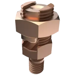 CONECTOR TIERRA CABLE A PLANO 2AWG-2/0AWG PERNO 1/2" UL