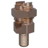 CONECTOR TIERRA CABLE A PLANO 2AWG-3/0AWG PERNO 1/2" UL