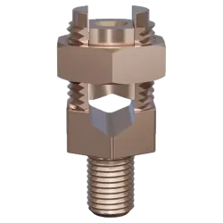 CONECTOR TIERRA CABLE A PLANO 2AWG-3/0AWG PERNO 1/2" UL