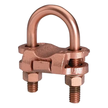 CONECTOR TIERRA CU P/2 CABLES PARAL. 2/0AWG-250MCM Y PERPEND TUBO 1/2"-3/4" Ø7/8"-1" UL