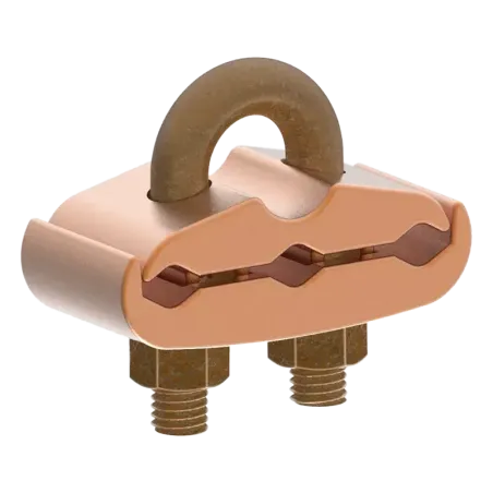 CONECTOR TIERRA CU P/3CABLES PARALELOS 2/0AWG-250MCM A TUBO 3/8" Ø5/8"-3/4" UL