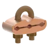 CONECTOR TIERRA CU P/3CABLES PARALELOS 2/0AWG-250MCM A TUBO 3/8" Ø5/8"-3/4" UL