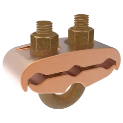 CONECTOR TIERRA CU P/3CABLES PARALELOS 2/0AWG-250MCM A TUBO 3/8" Ø5/8"-3/4" UL