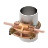 CONECTOR TIERRA CU P/CABLE 2/0AWG-250MCM A TUBO 1-1/2" Ø1-5/8"-1-7/8" UL