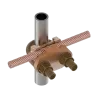 CONECTOR TIERRA CU P/CABLE 2/0AWG-250MCM A TUBO 1/2"-3/4" Ø7/8"-1" UL