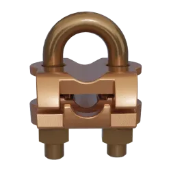 CONECTOR TIERRA CU P/CABLE 2/0AWG-250MCM A TUBO 3/8" Ø5/8"-3/4" UL