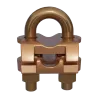 CONECTOR TIERRA CU P/CABLE 2/0AWG-250MCM A TUBO 3/8" Ø5/8"-3/4" UL