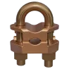 CONECTOR TIERRA CU P/CABLE 2/0AWG-250MCM A TUBO 3/8" Ø5/8"-3/4" UL